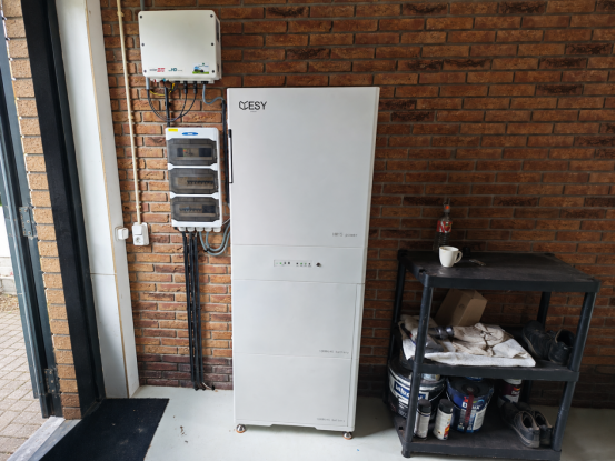 ESYsunhome System Integrated with SolarEdge in the Netherlands